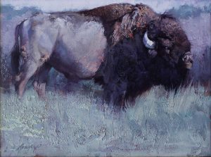 Jill Soukup - Bull Call 18x24