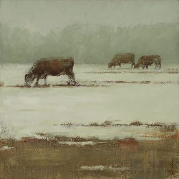 Terry Gardner - Three Cows, Early Spring