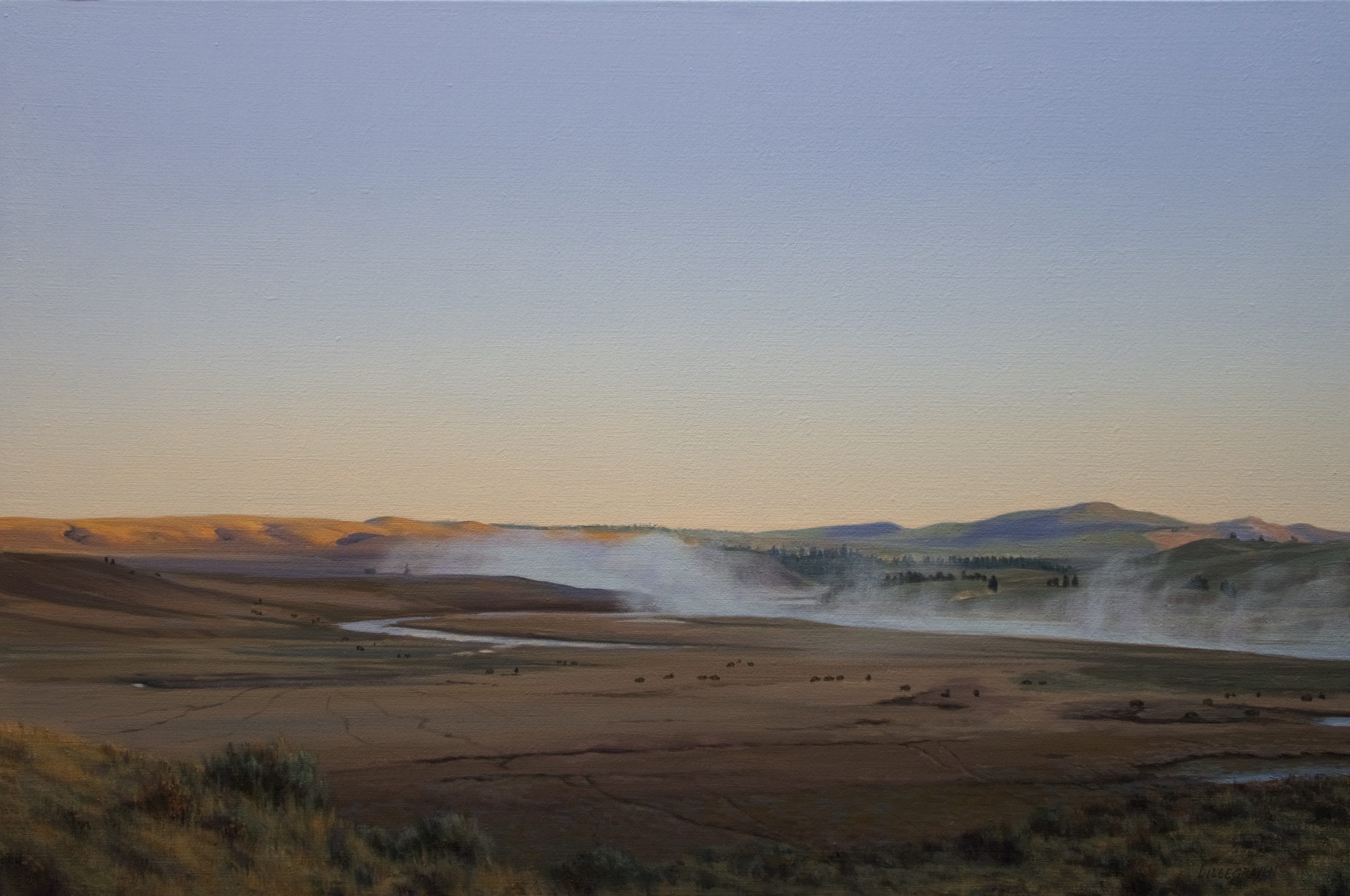 Linda Lillegraven - Hayden Valley Dawn