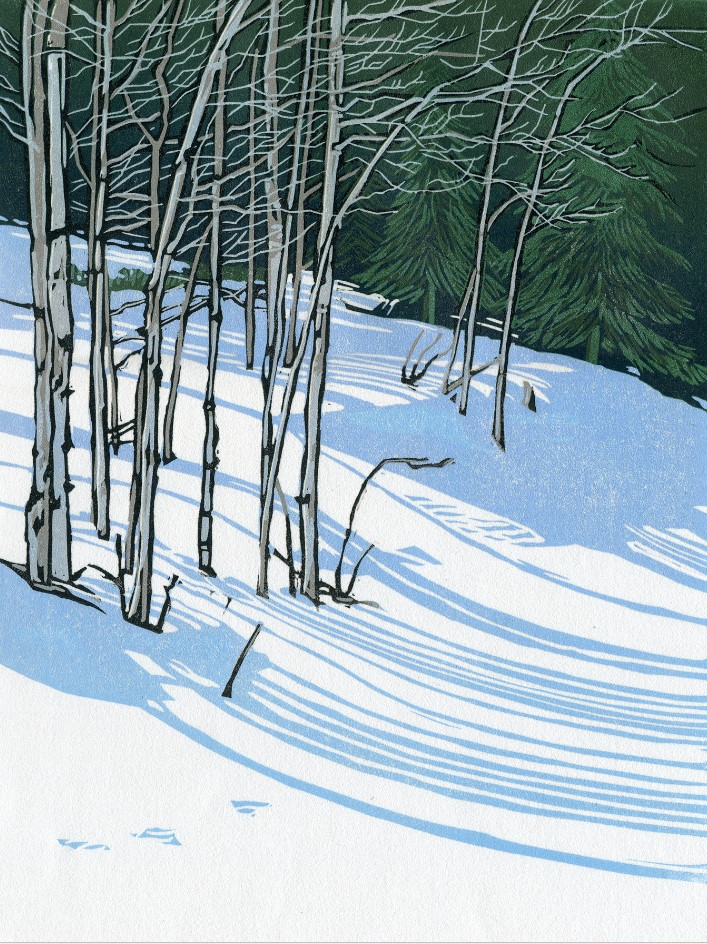 Sherrie York - Snow Shadows II 5/10