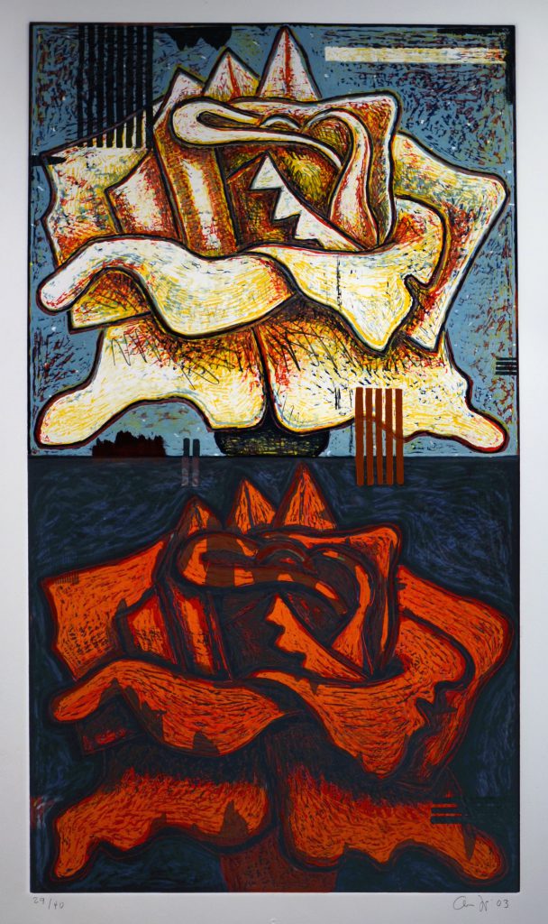 Aaron Fink, Double Rose 29/40 UNF art