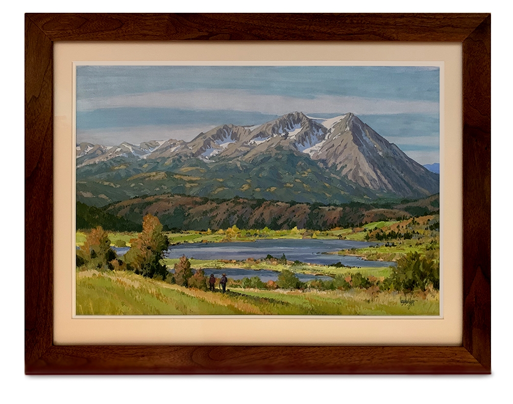 Leon Loughridge - Autumn Stroll, Mt Sopris