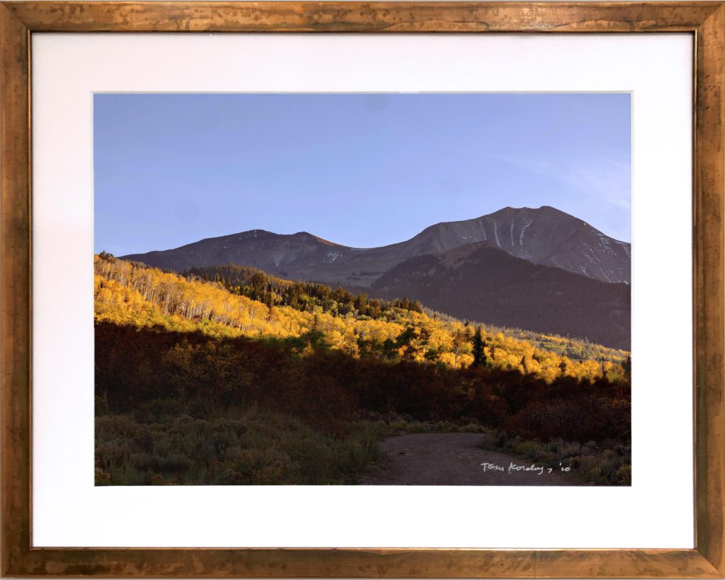 Tom Korologos, Fall at Sopris Mountain Ranch art