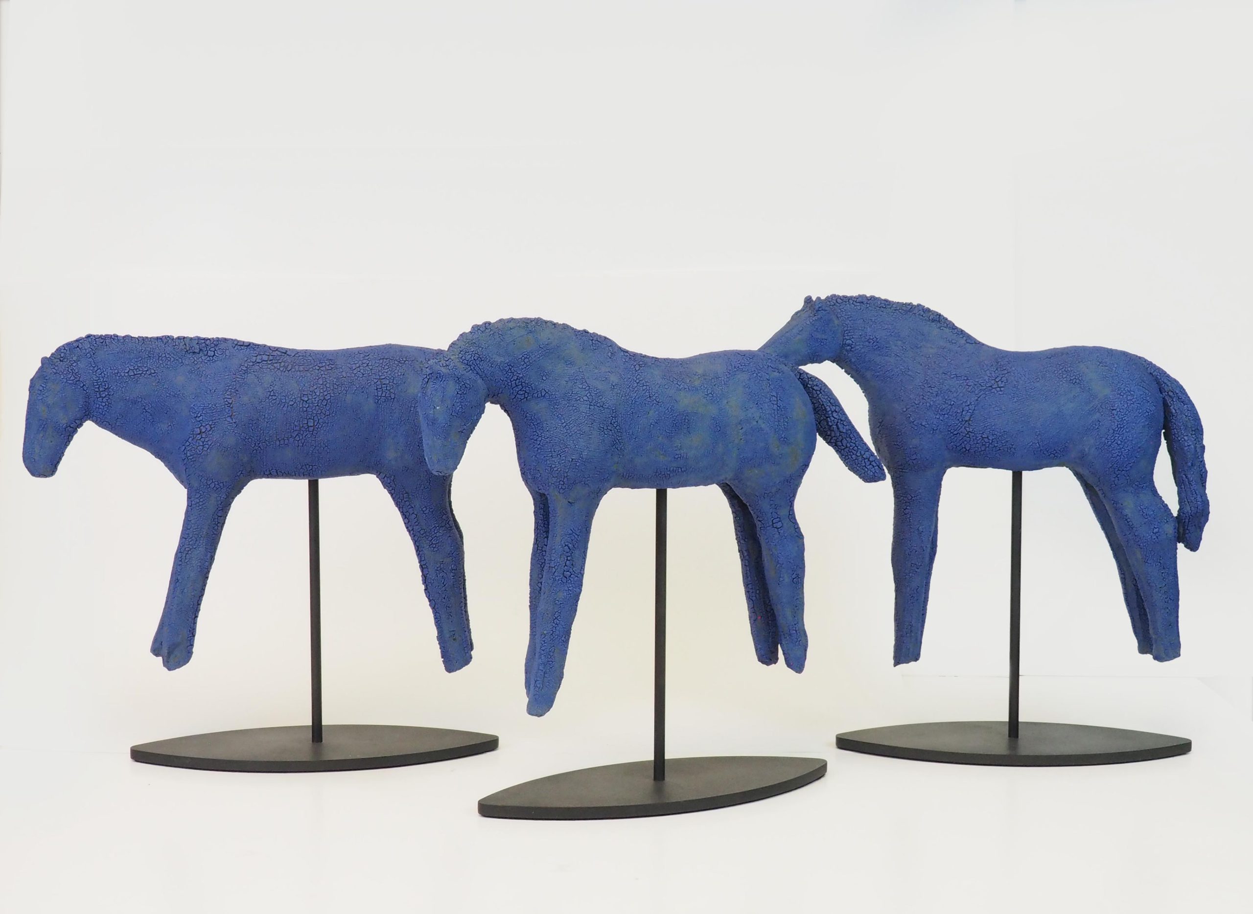 Amy Laugesen - Blue Mud Herd 1 (set of 3)