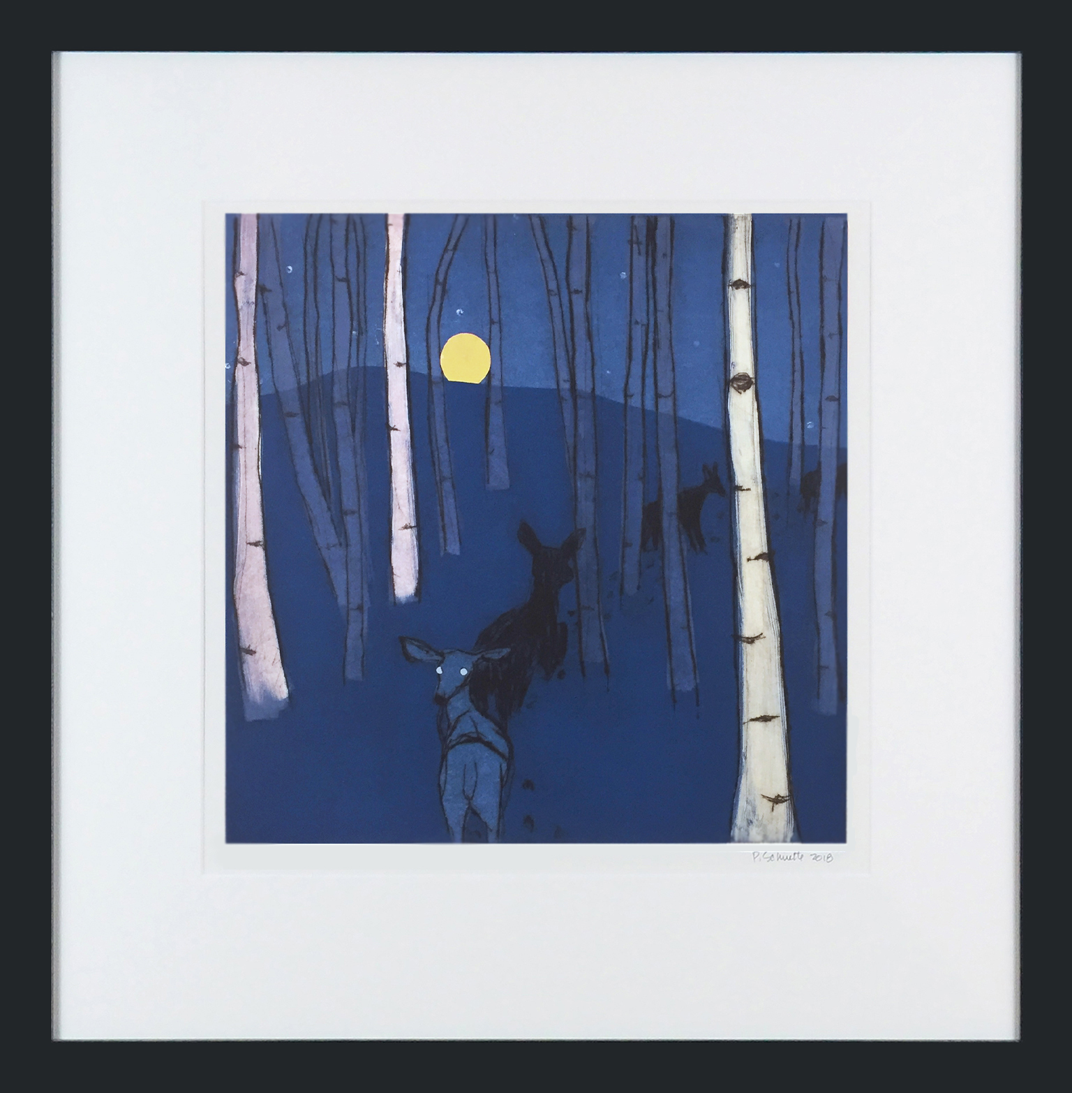 Paula Schuette Kraemer - Moonrise 16/20