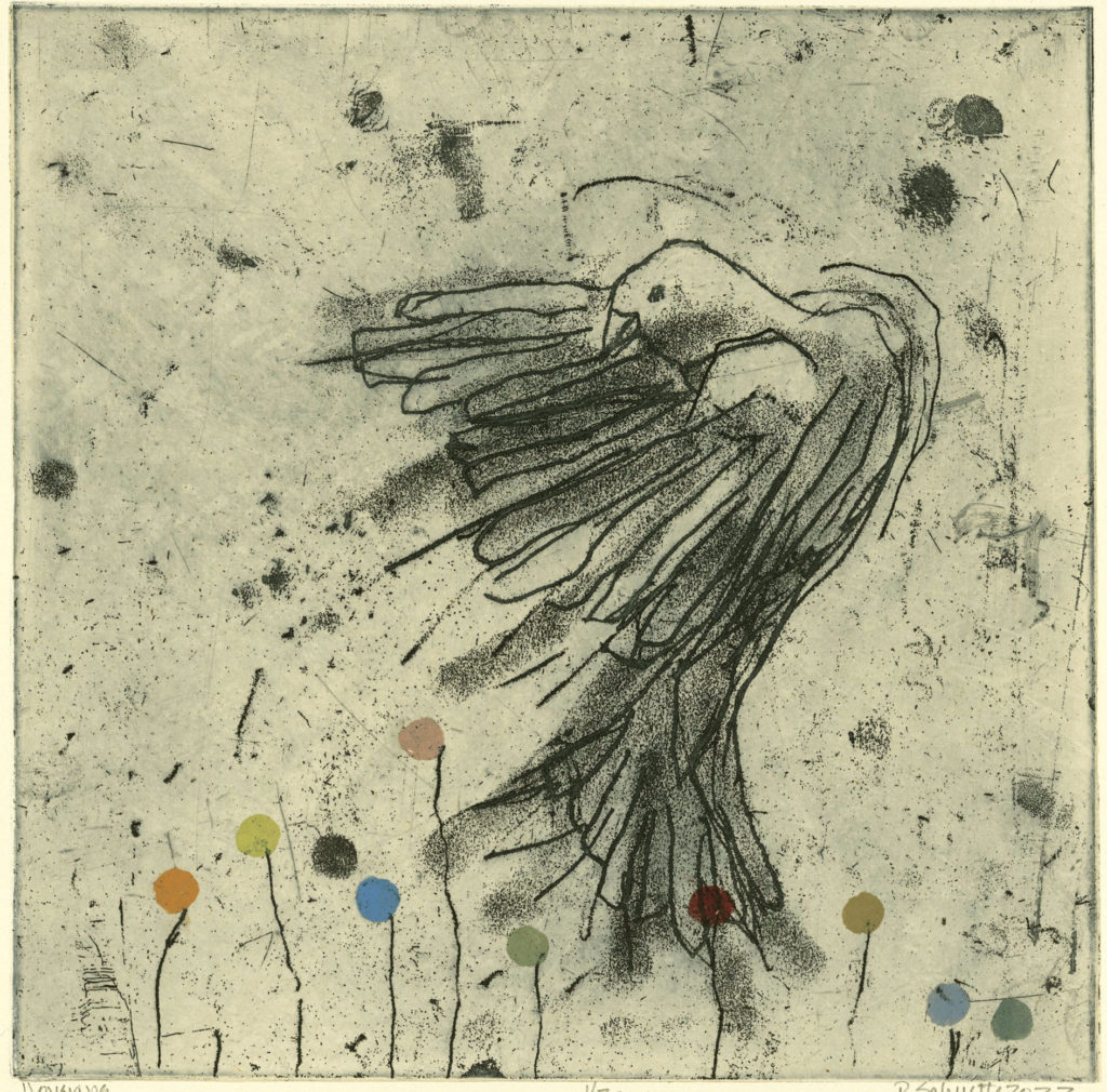 Paula Schuette Kraemer, Hovering, 5/20 - UNF art