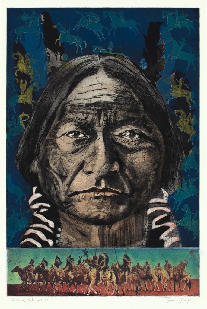 Tomas Lasansky, Sitting Bull ws #27 art