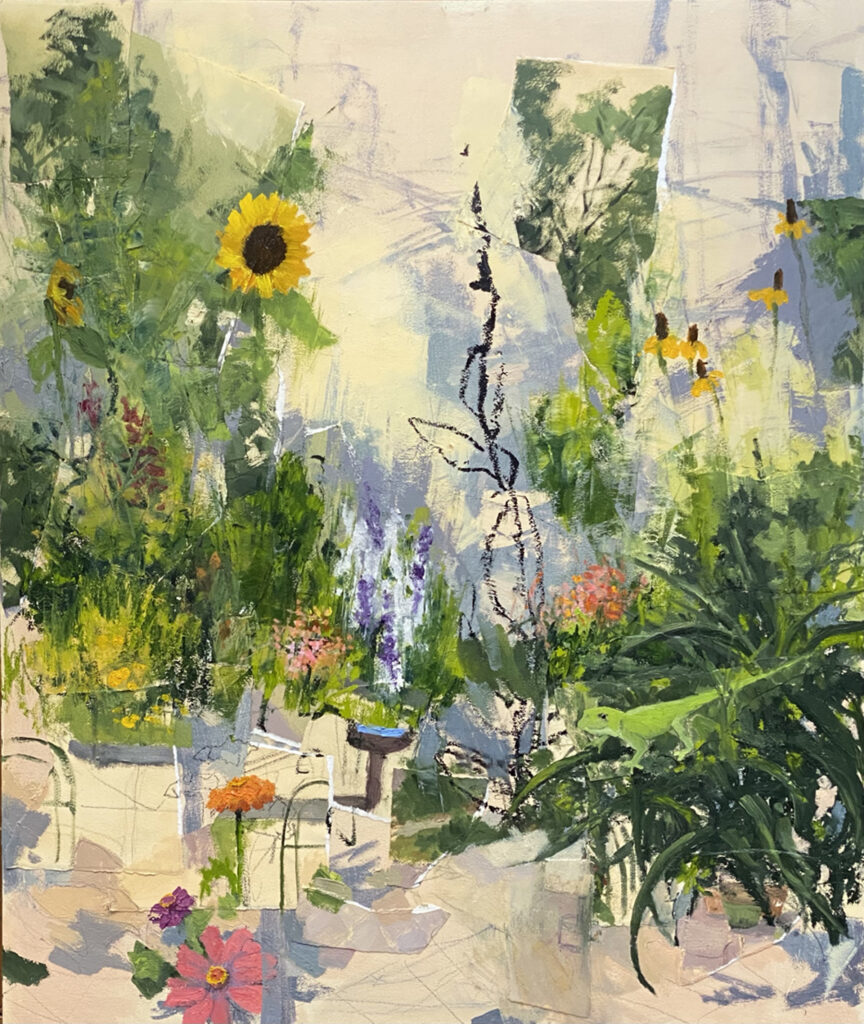 Deborah Paris, Garden Party art