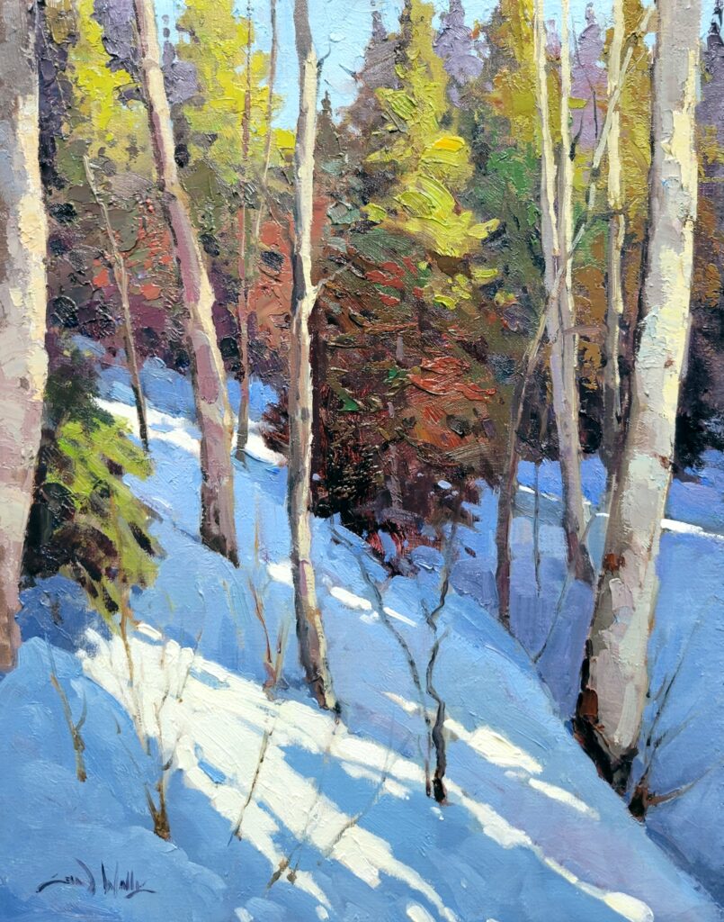 Sean Wallis, Rocky Mountain Plein Air art