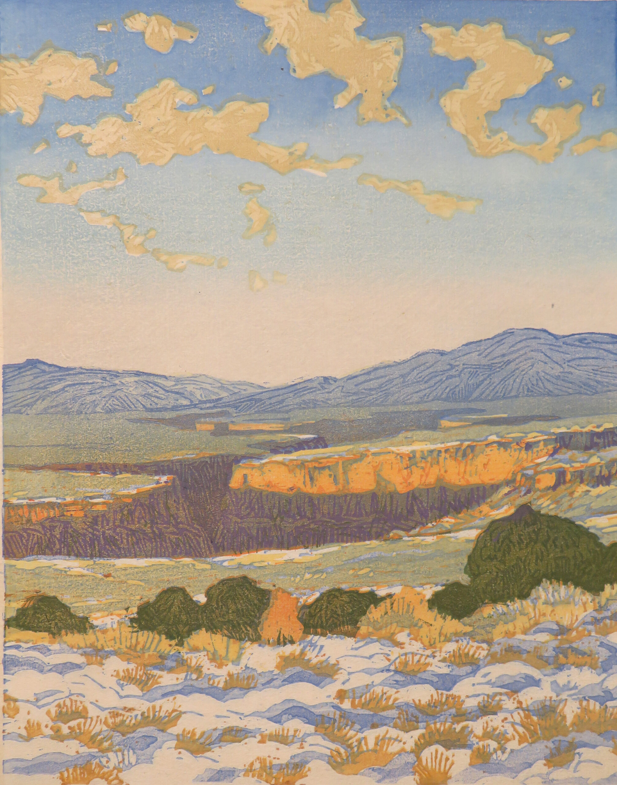 Leon Loughridge - Snowy Plateau, 8/14