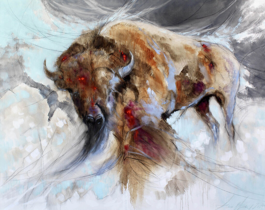 Amy Lay, Prairie King art