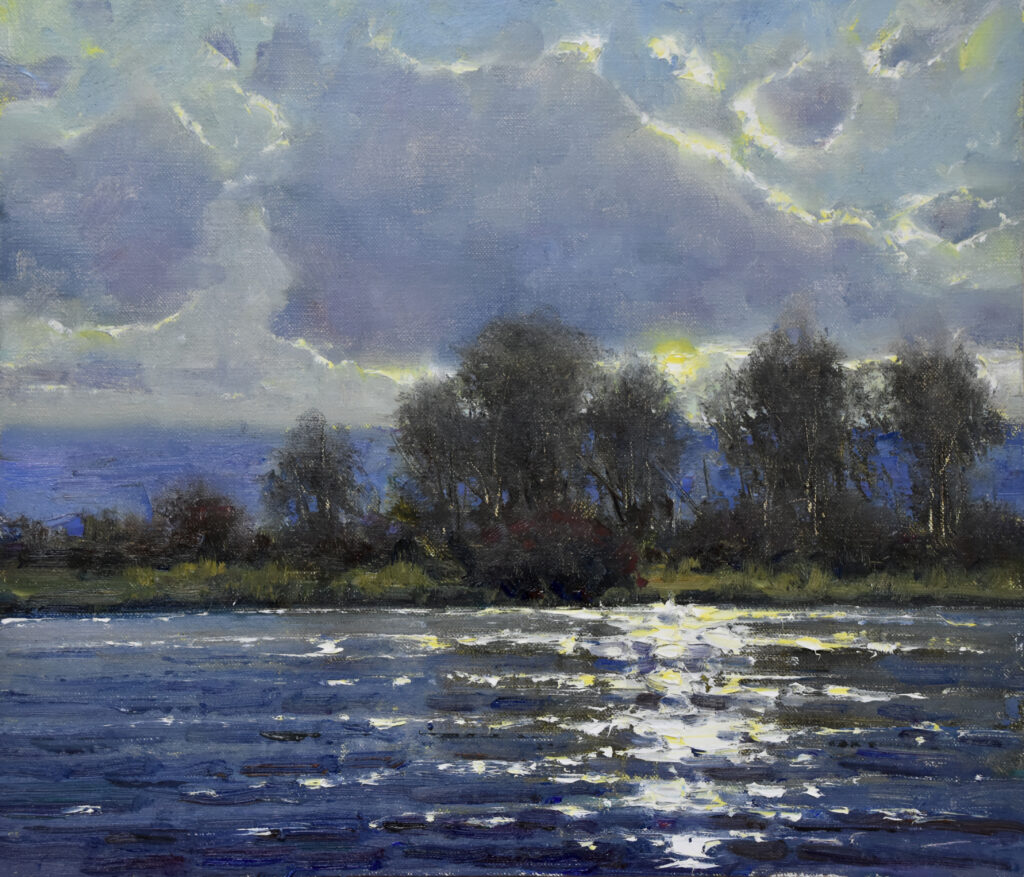 Dan Young, Reflecting on the Moment art