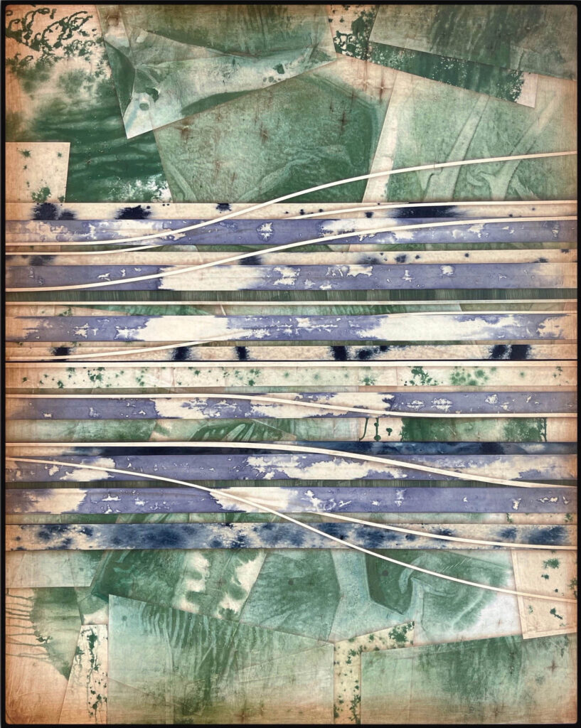 Michael Kessler, Veridescent 1 (diptych) art