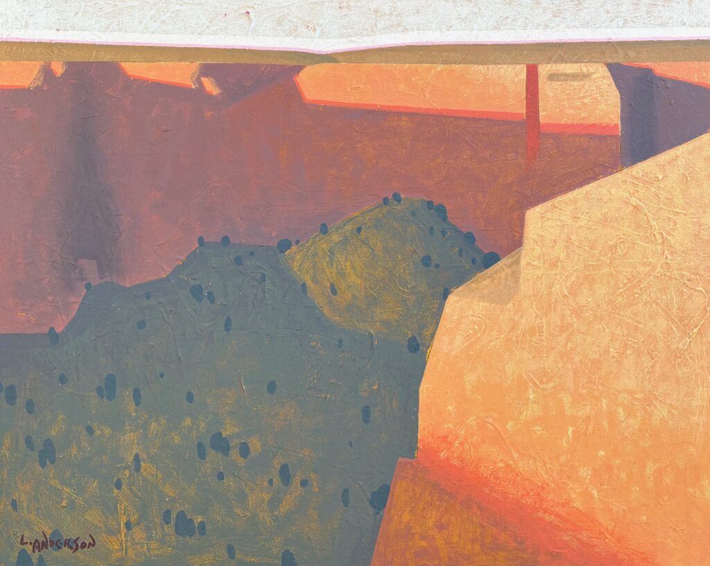 Luke Anderson, Last Light, Canyon de Chelly art