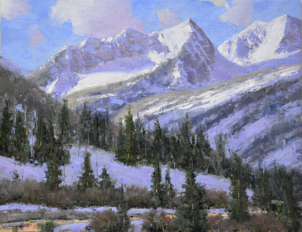Dan Young, Winter in the Valley art