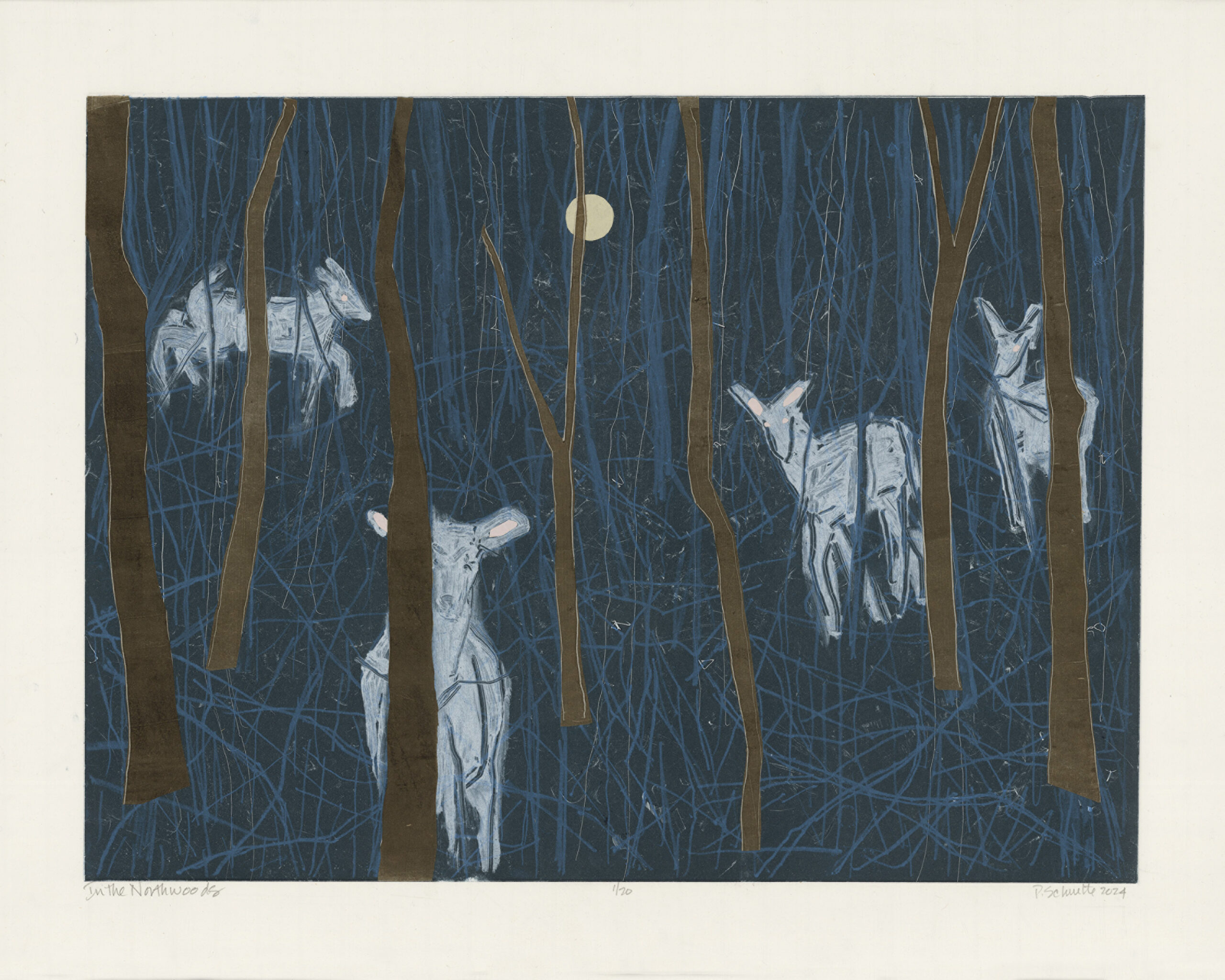 Paula Schuette Kraemer - In the Northwoods, UNF 4/20