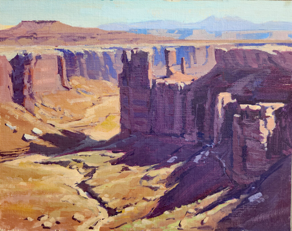 Kate Starling, White Rim Morning art