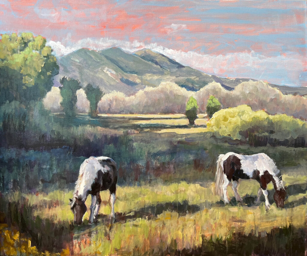 Heather Foster, September in Taos art