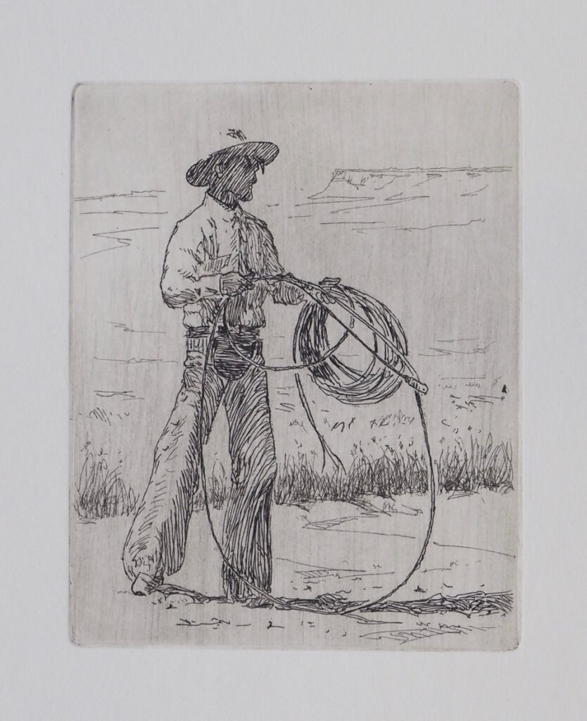 Joel Ostlind, The New Reata 3/72 art