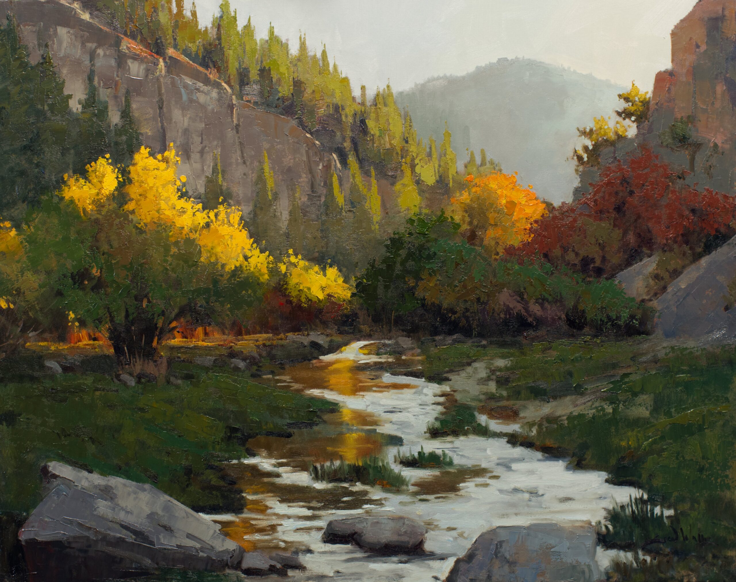 Sean Wallis - Flowing Through the Canyon