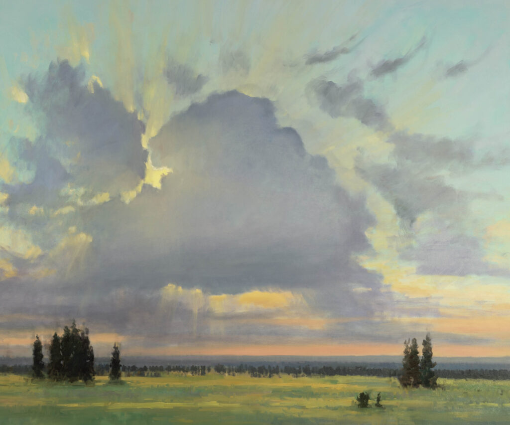 Peter Campbell, In the High Country art
