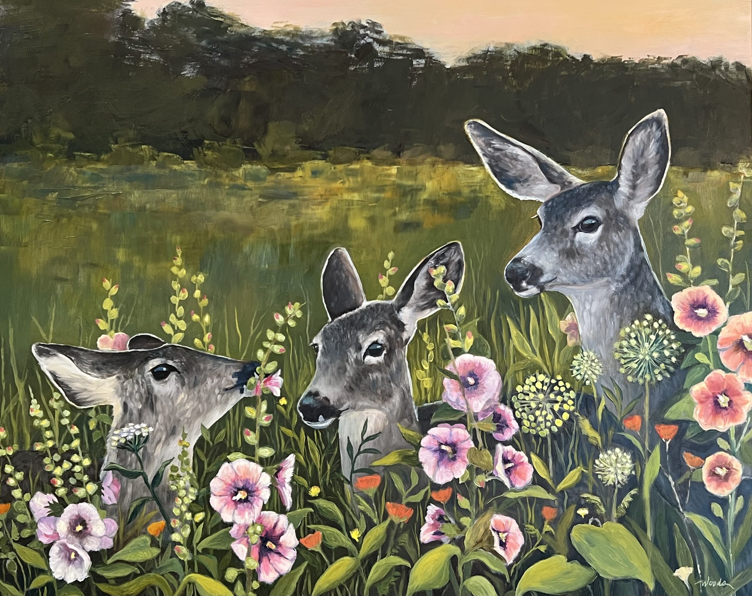 Diana Woods - Breakfast in the Garden