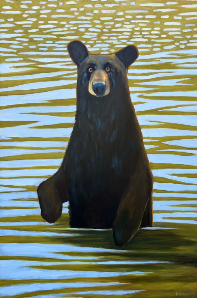 Diana Woods, Bruno's Swimming Hole art