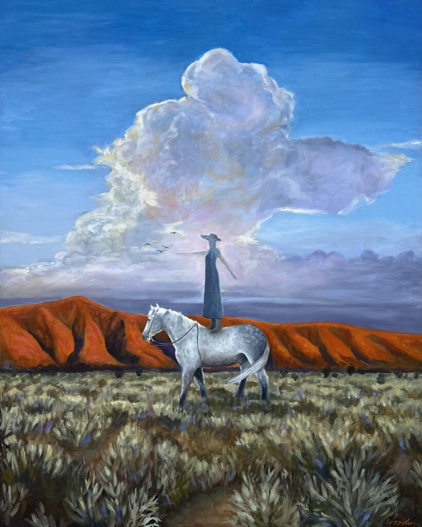 Diana Woods, Learning to Fly art