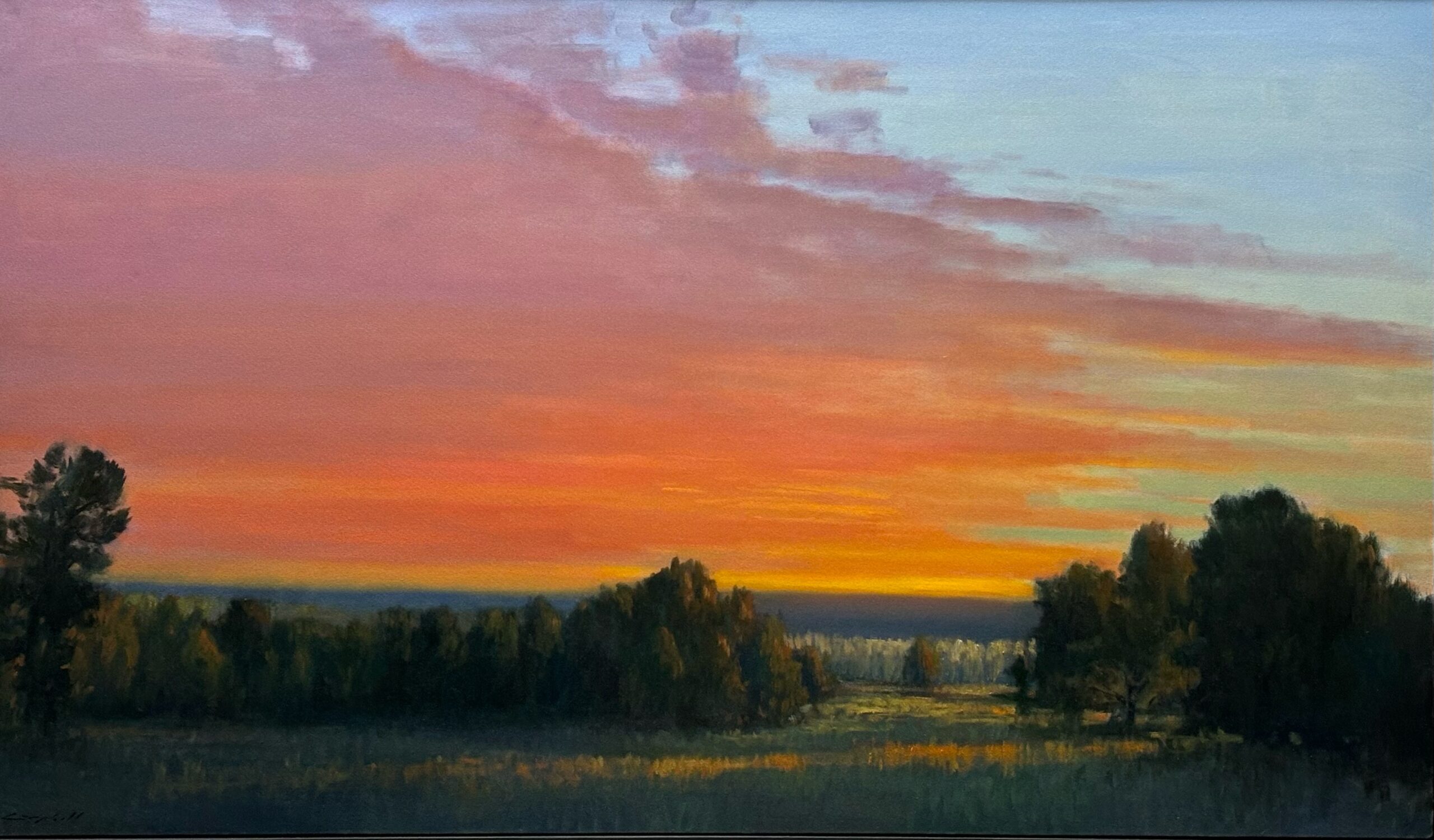 Peter Campbell - Sunset, Wilson Gulch