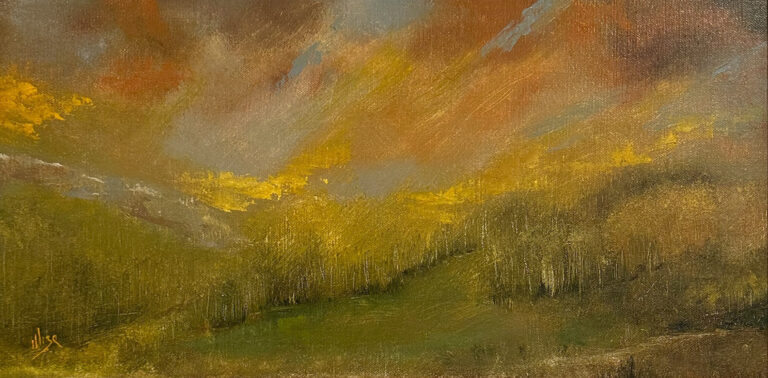 Marie  Figge Wise - Golden Cloudy Day
