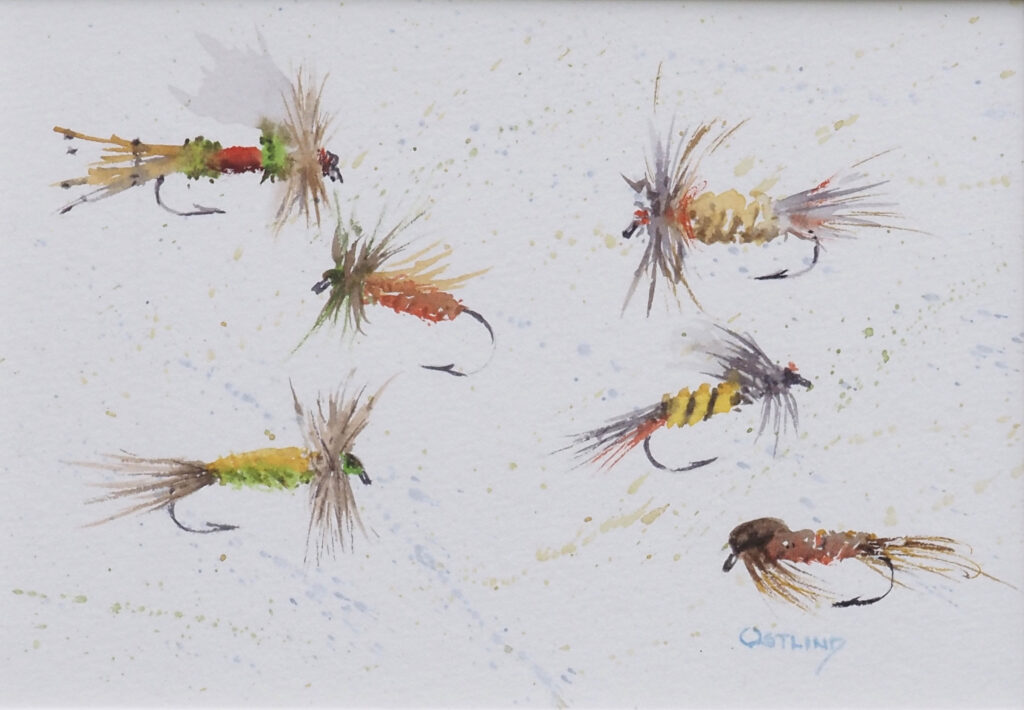 Joel Ostlind, Fancy Flies art