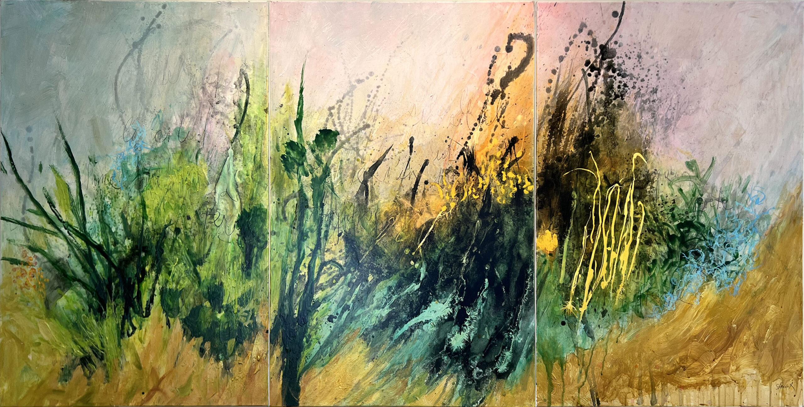 Allison Stewart - Future Perfect #8, (triptych)