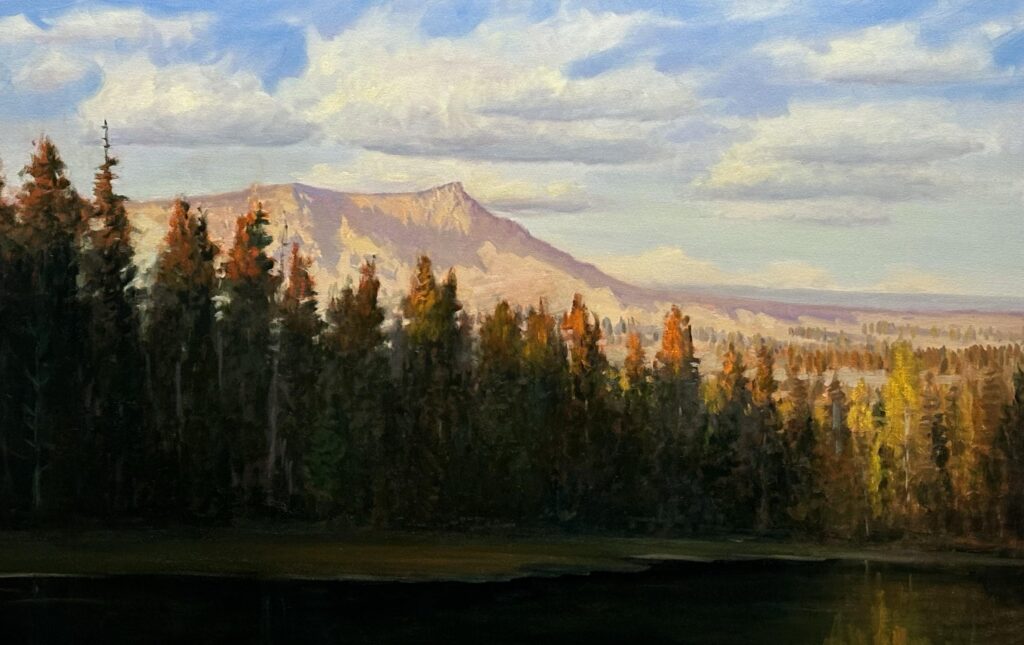 Peter Campbell, High Lake art