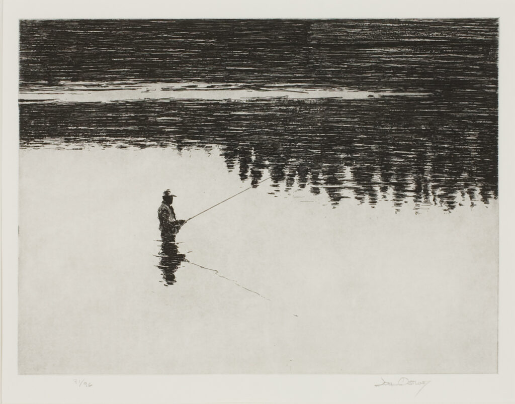 Joel Ostlind, On the River A.P. II art