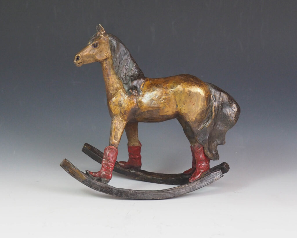 Lisa Gordon, Small Rocken Rodeo Cowgirl 5/30 art