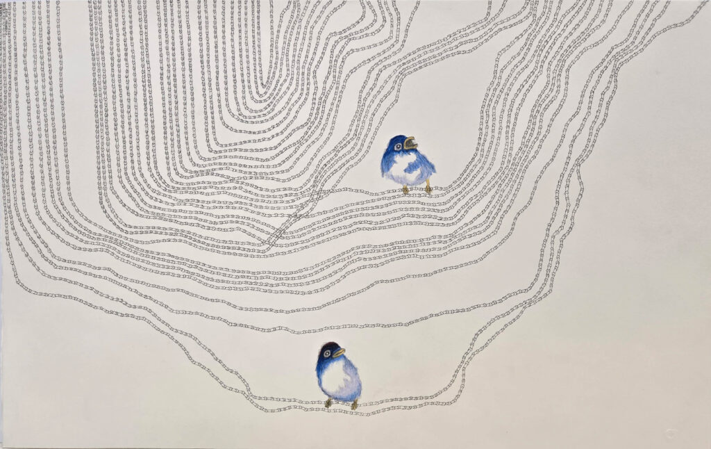 Craig O'Brien, Two in the Tangle art