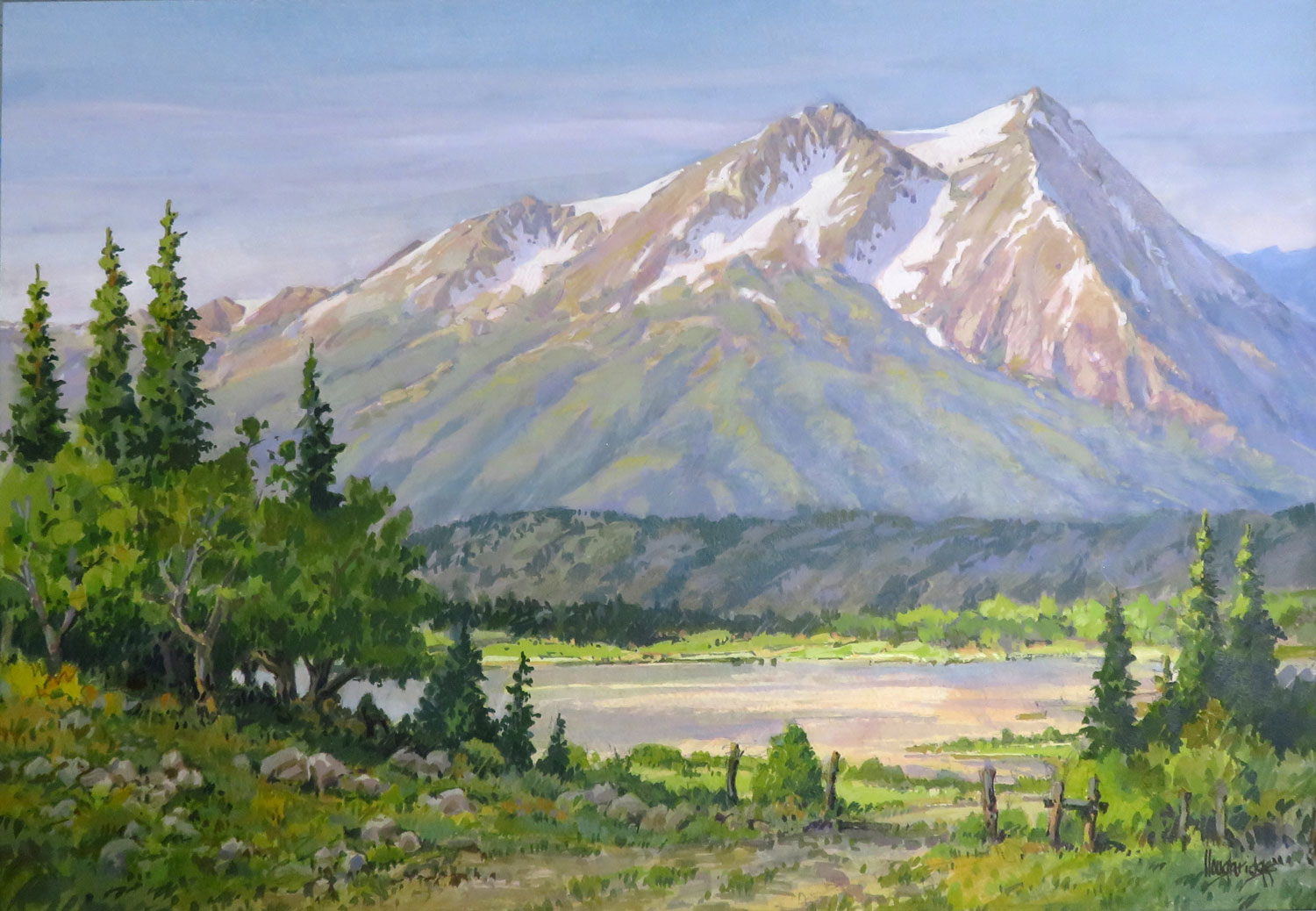 Leon Loughridge - Mount Sopris Morning