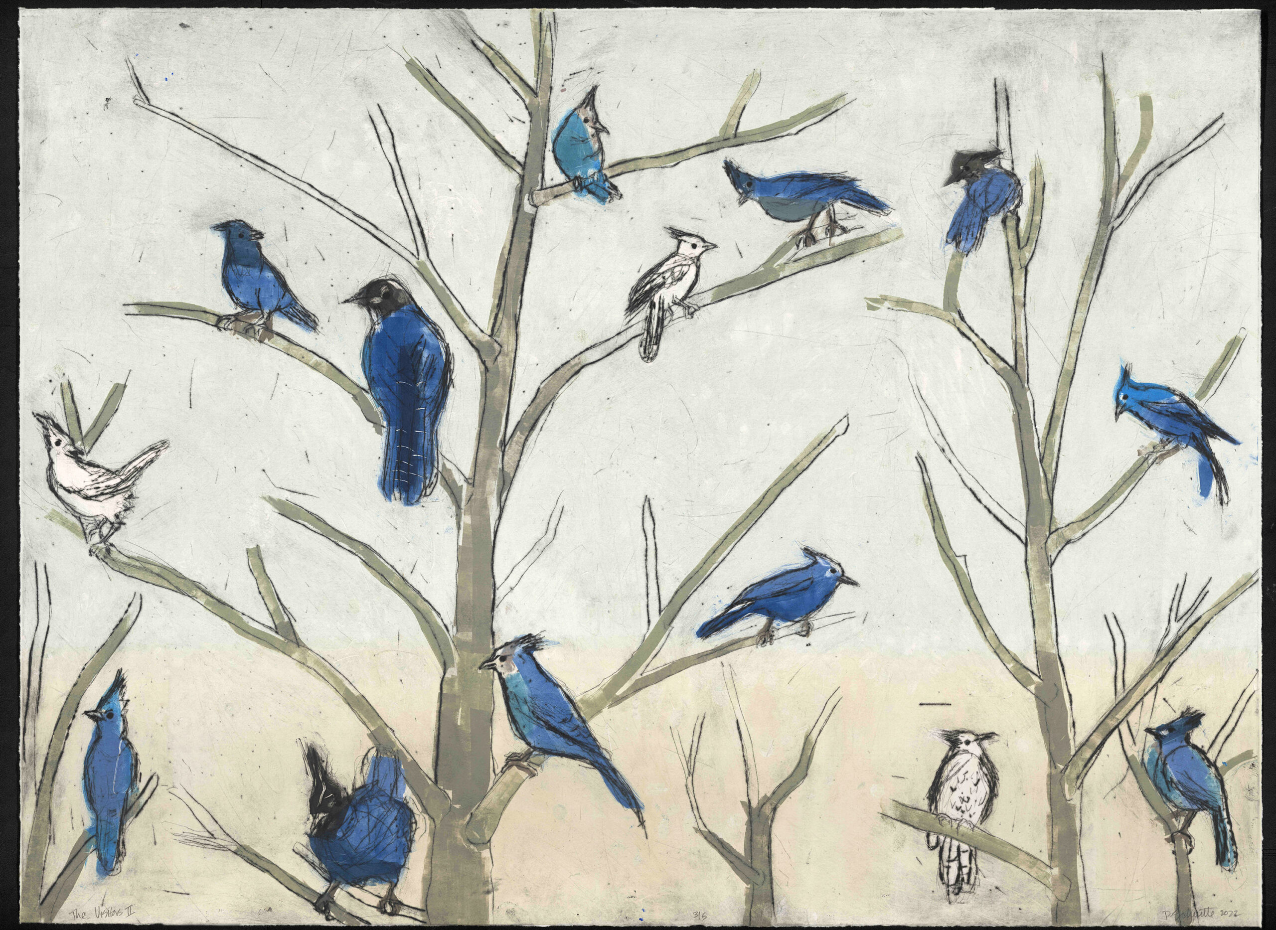 Paula Schuette Kraemer - The Visitors II, 5/5, UNF