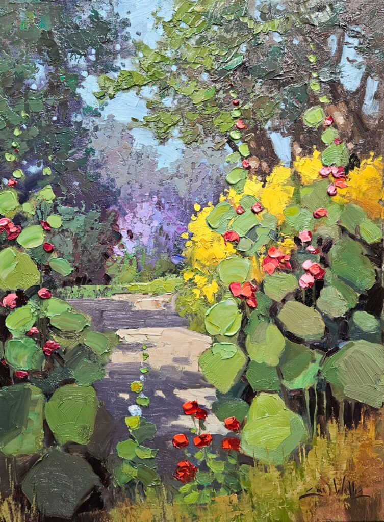Sean Wallis, A Walk Through Summer art