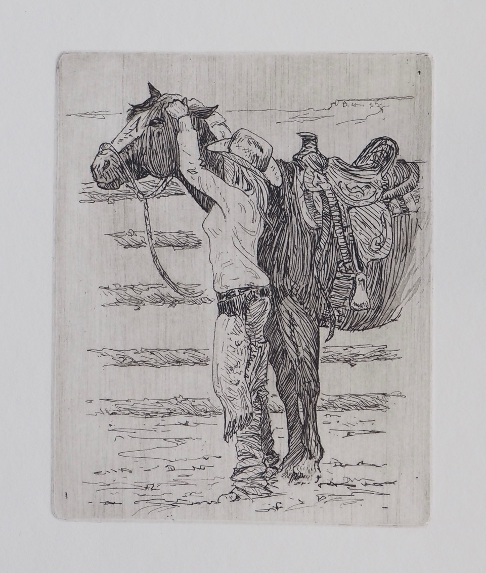 Joel Ostlind - Lucky the Horse 13/72, w/wc