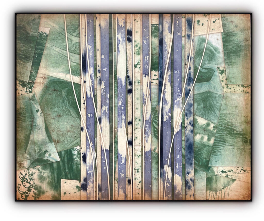 Michael Kessler, Veridescent 1 (diptych) art