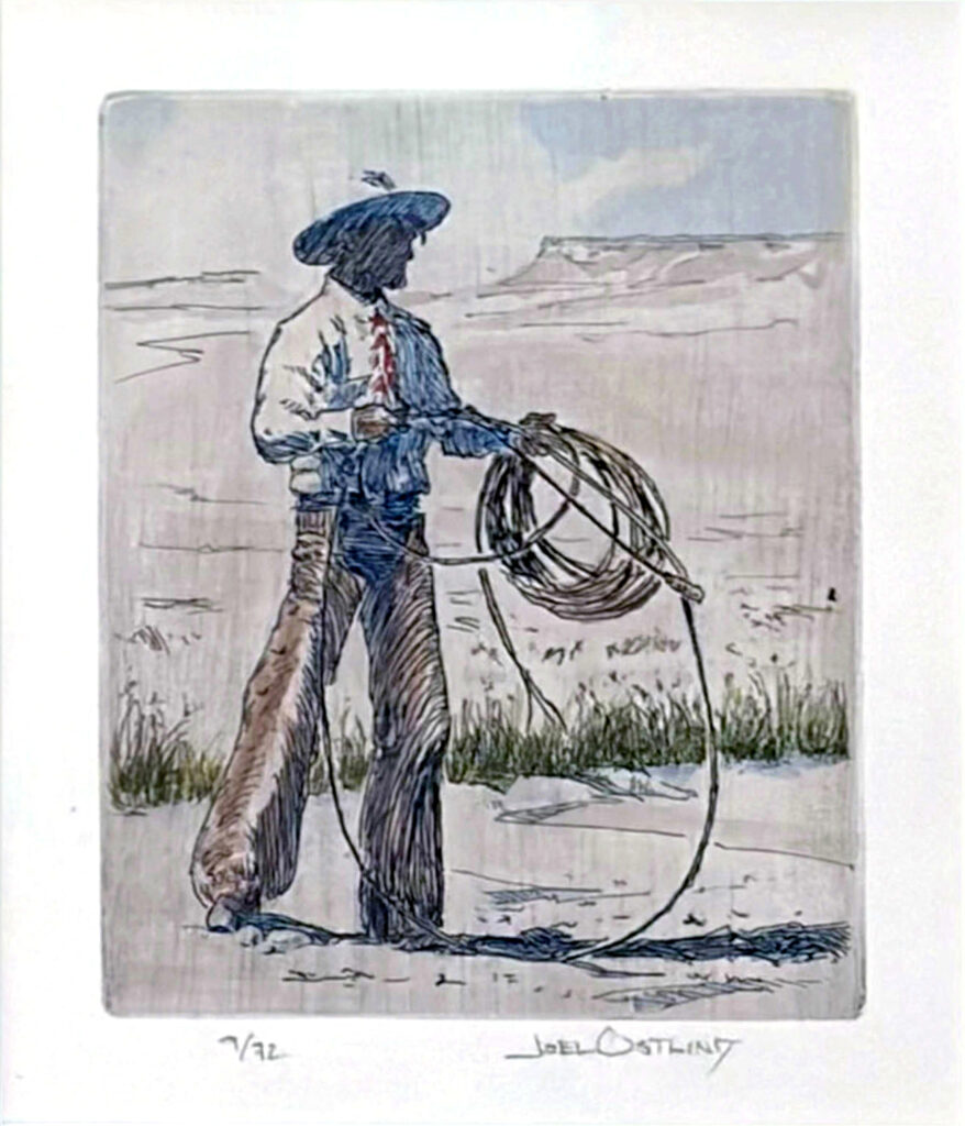 Joel Ostlind, The New Reata 9/72 art