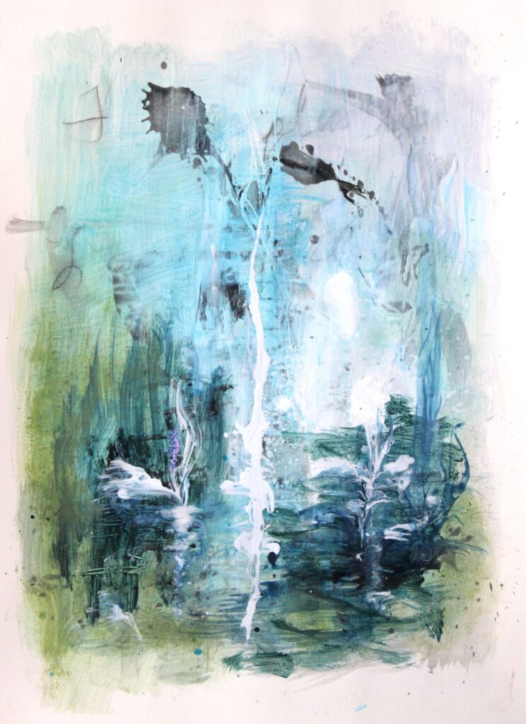 Allison Stewart, Creekside Moment 3*** art