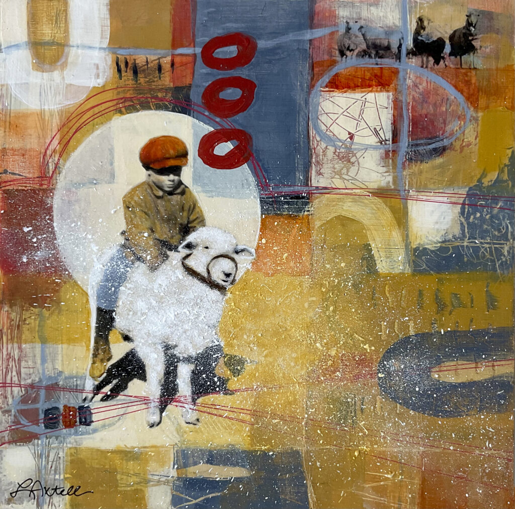 Reen Axtell, 100% Wool art