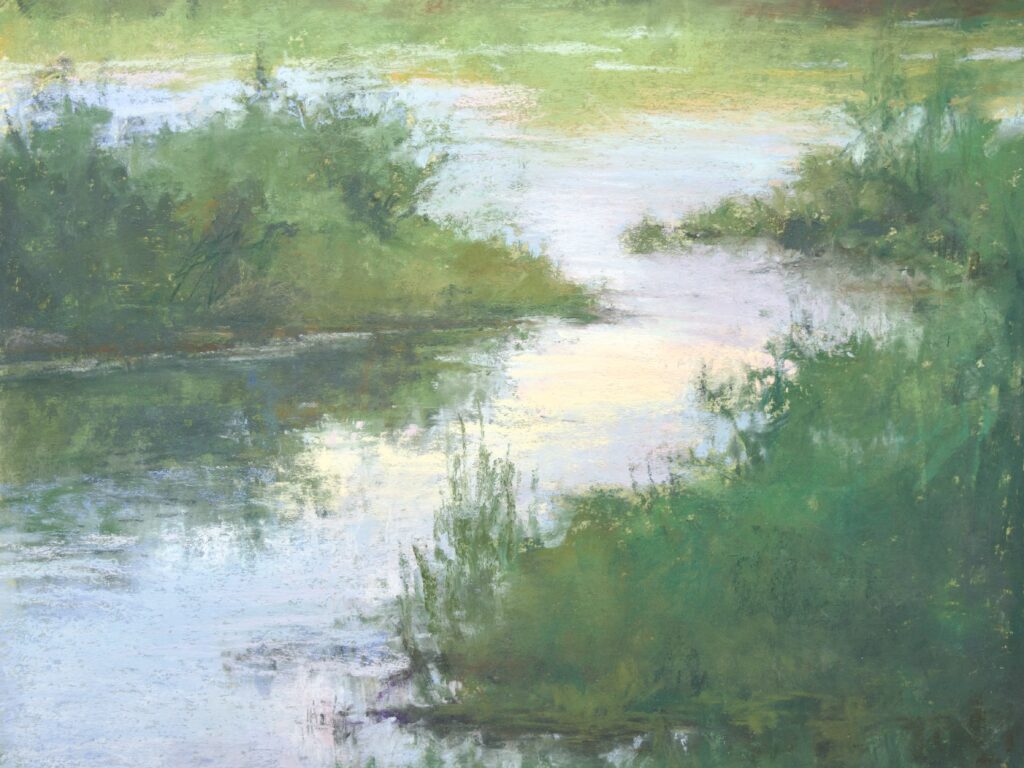 Sabrina Stiles, Evening Reflections art