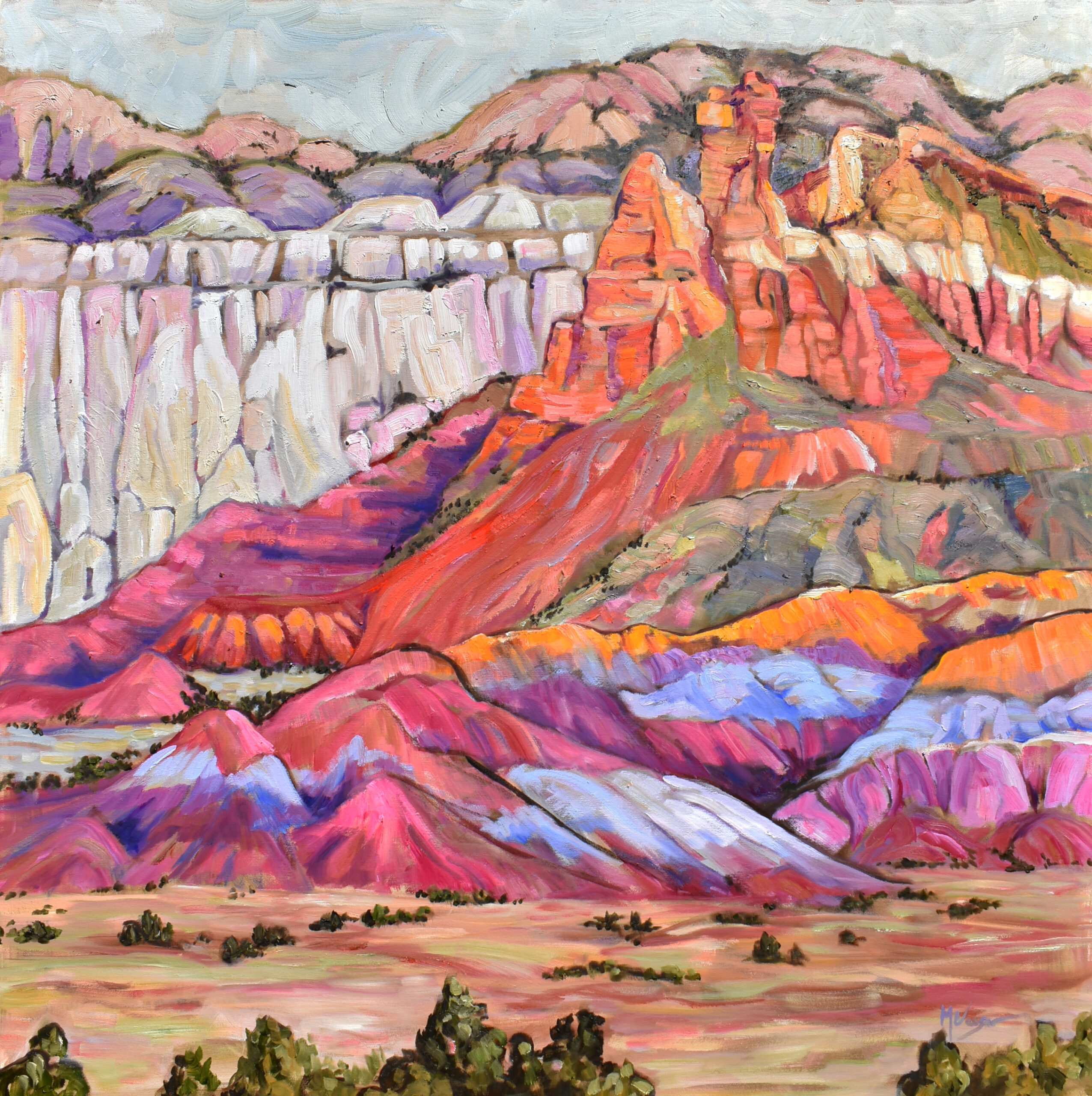 Margaretta Caesar - Abiquiu Palette