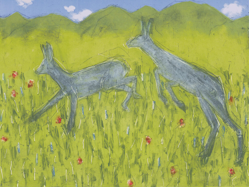 Paula Schuette Kraemer, Blue Sky Day 17/20, UNF art
