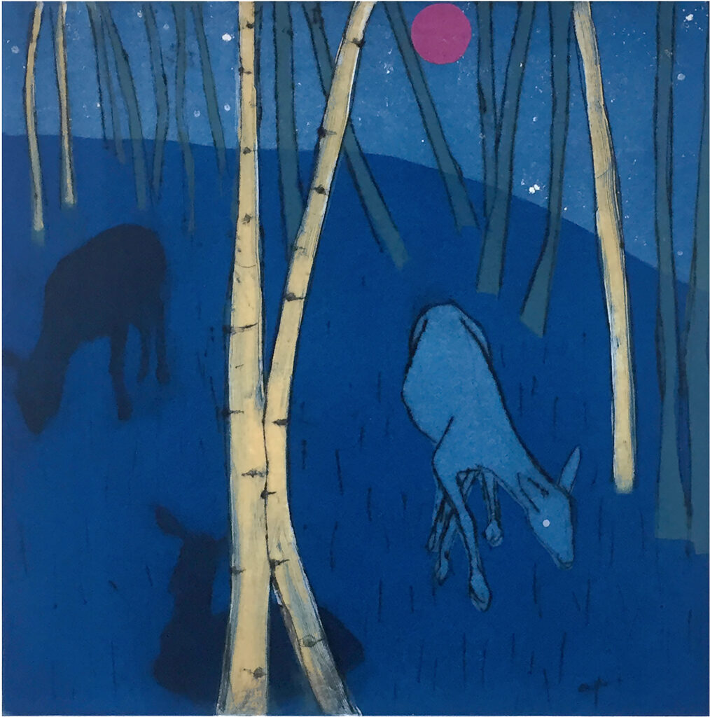 Paula Schuette Kraemer, Night Calm 12/20, UNF art